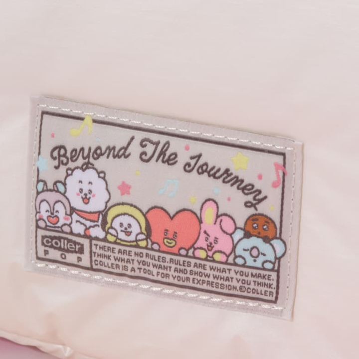 BT21 Beyond the Journey Crossbody Bag label detail