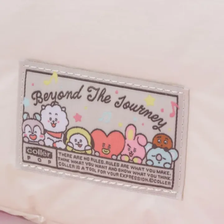 BT21 Beyond the Journey Crossbody Bag label detail
