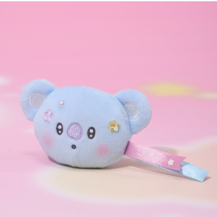 BT21 Beyond the Journey Plush Pin KOYA detail