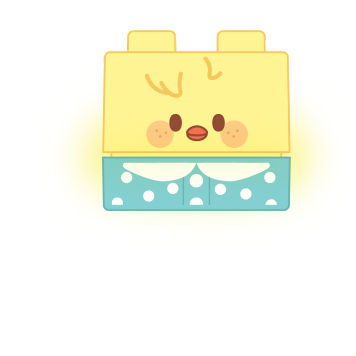 Stray Kids SKZOO x Sanrio Secret Block Stamp BbokAri official product view