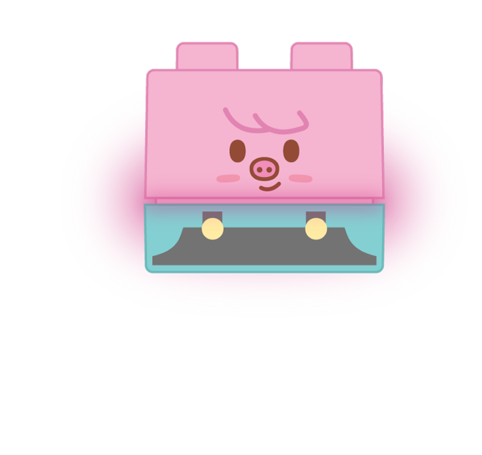 Stray Kids SKZOO x Sanrio Secret Block Stamp Dwaekki official product view