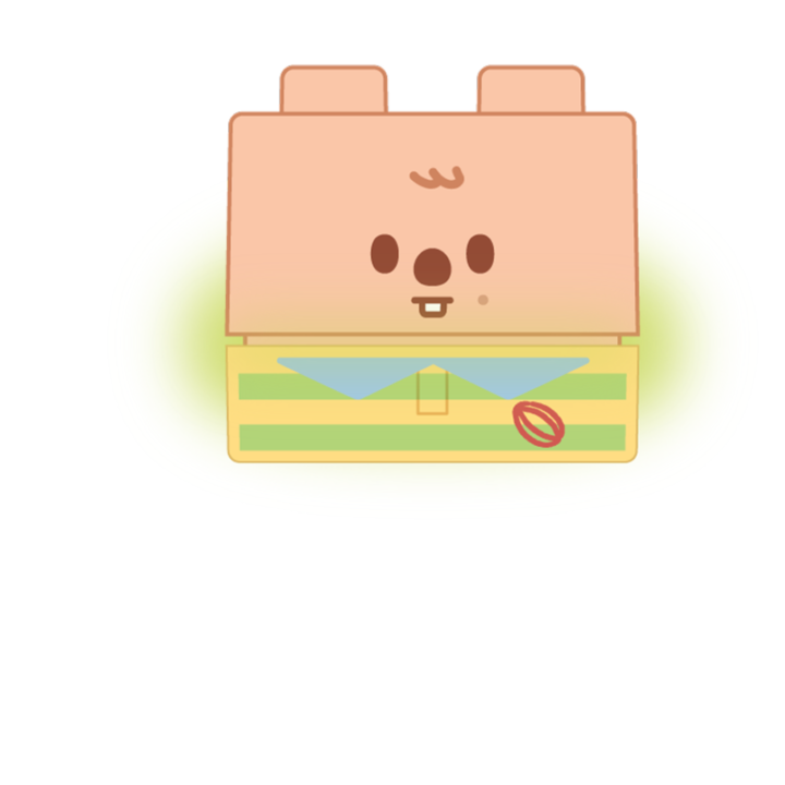 Stray Kids SKZOO x Sanrio Secret Block Stamp Han Quokka official product view