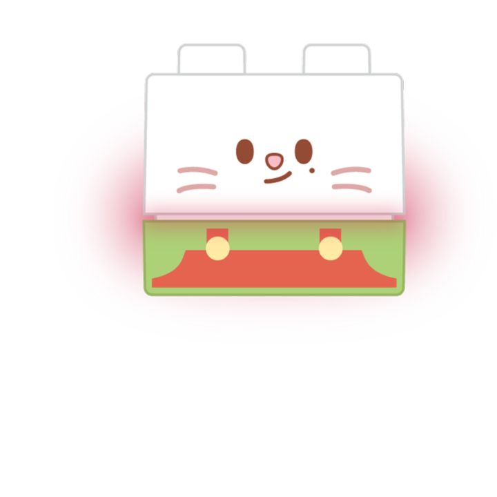 Stray Kids SKZOO x Sanrio Secret Block Stamp Jiniret official product view