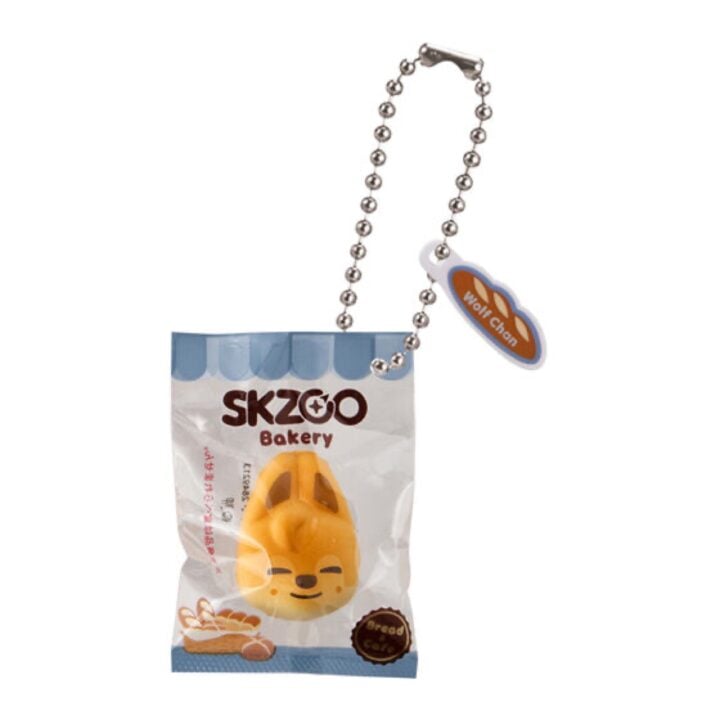 Stray Kids SKZOO Bakery Squishy Charm - Wolf Chan (Bang Chan)