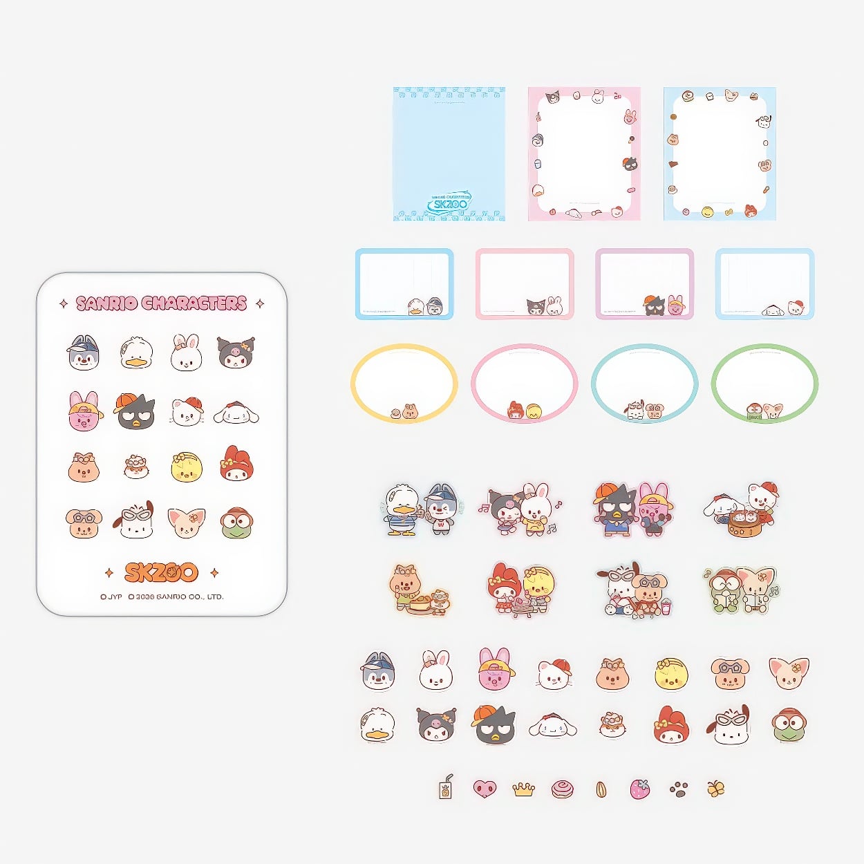 straykids_skzoo_x_sanrio_tin_case_sticky_note_set