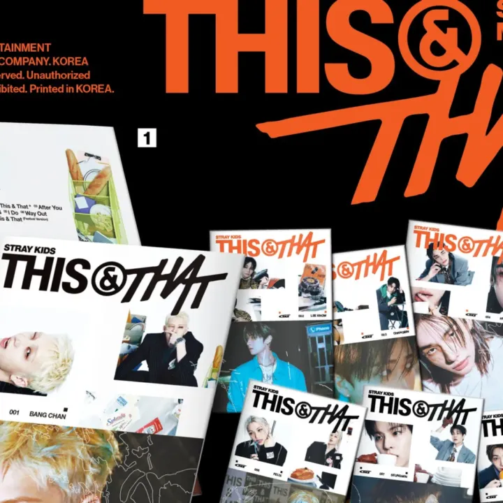 Stray Kids THIS & THAT & Ver. album versions - official product detail