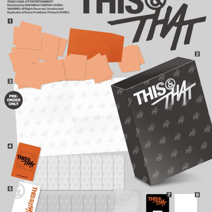 Stray Kids THIS & THAT FANS Album Ver. official album contents