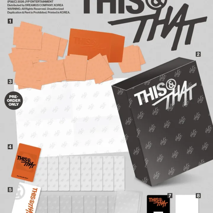 Stray Kids THIS & THAT FANS Album Ver. official album contents