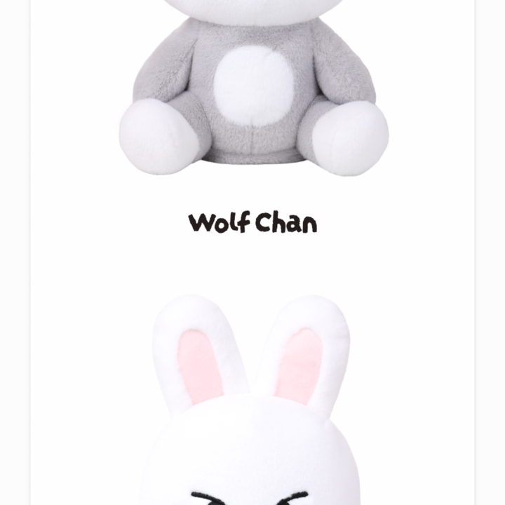 Stray Kids RUN IT Seoul SKZOO Plush Dancing Ver – Wolf Chan and Leebit