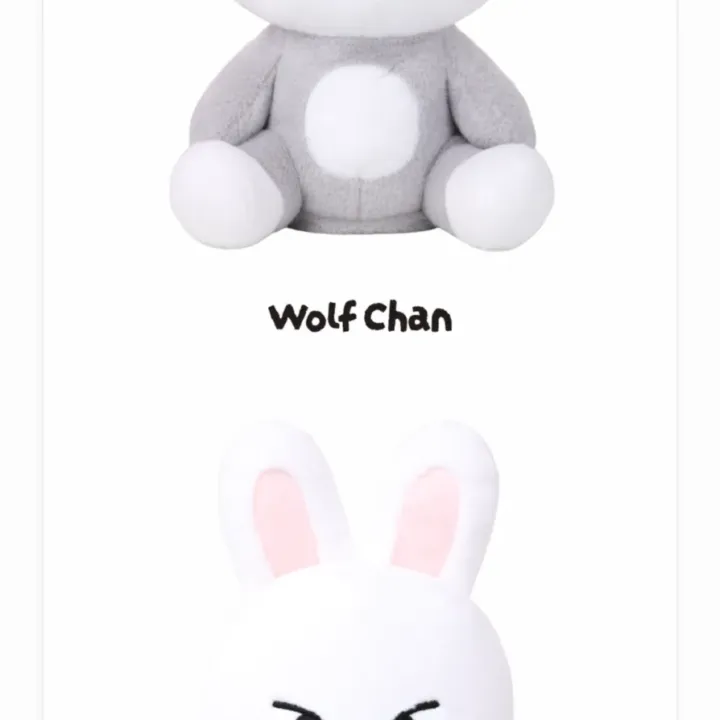 Stray Kids RUN IT Seoul SKZOO Plush Dancing Ver – Wolf Chan and Leebit