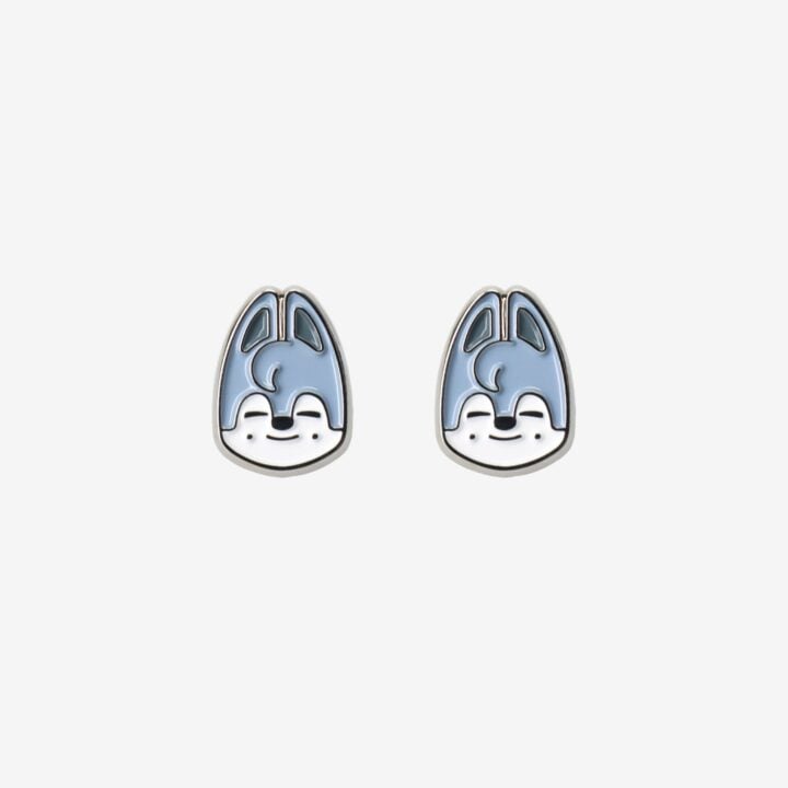 Stray Kids RUN IT JAPAN Earrings 2 Pieces – Wolf Chan