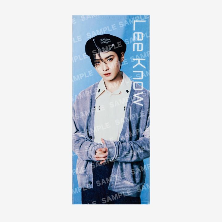 Stray Kids RUN IT JAPAN Photo Face Towel – Lee Know
