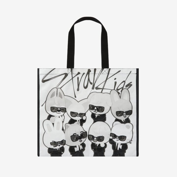 Back view of the Stray Kids RUN IT JAPAN official shopping bag