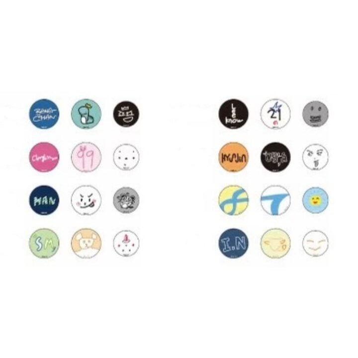 [PREORDER] Badge set 3pieces - Stray Kids World Tour Run It Japan Merch