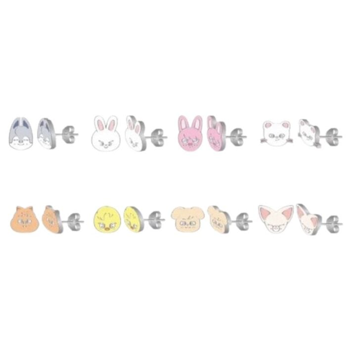 [PREORDER] Earrings 2 pieces - Stray Kids World Tour Run It Japan Merch