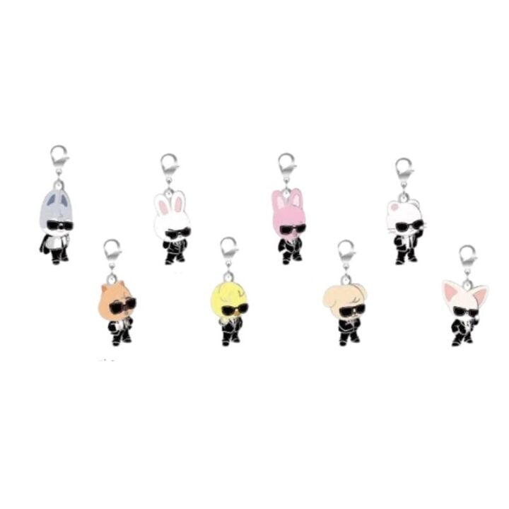[PREORDER] Key holder charm (Random) - Stray Kids World Tour Run It Japan Merch