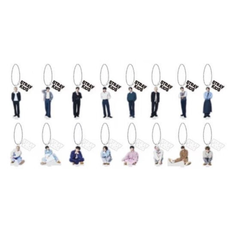 [PREORDER] Mini Acrylic stand charm (Random) - Stray Kids World Tour Run It Japan Merch