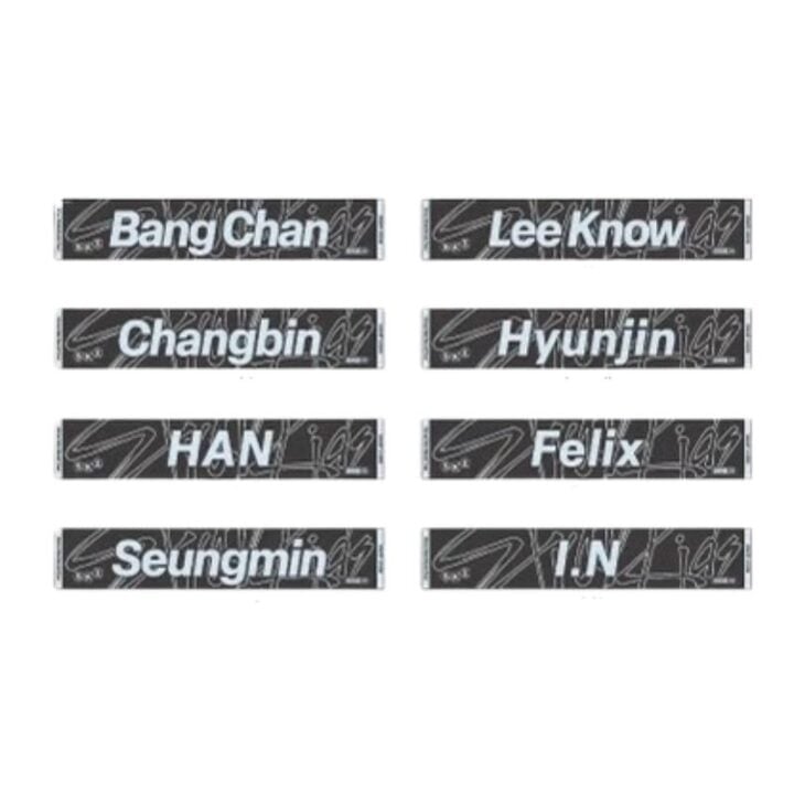 [PREORDER] Muffler towel - Stray Kids World Tour Run It Japan Merch