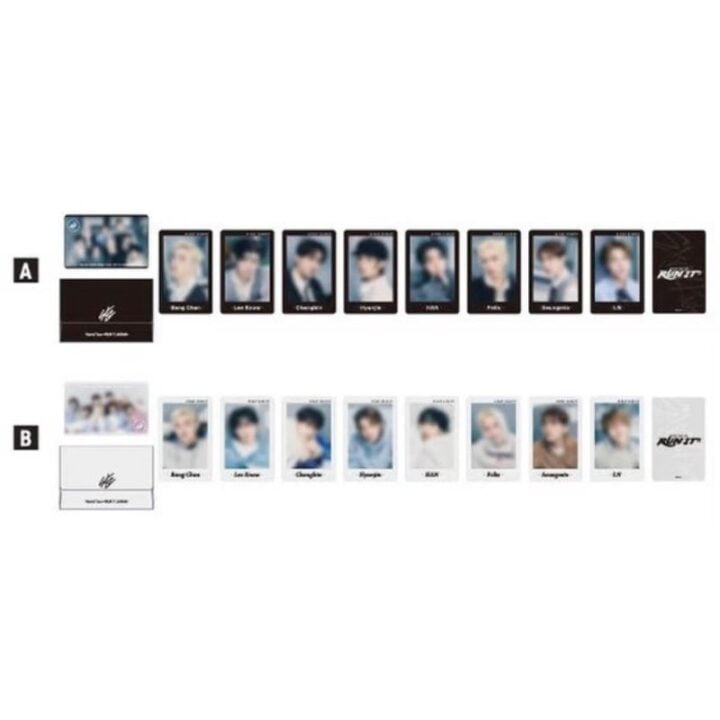 [PREORDER] Photo card set 9pieces - Stray Kids World Tour Run It Japan Merch
