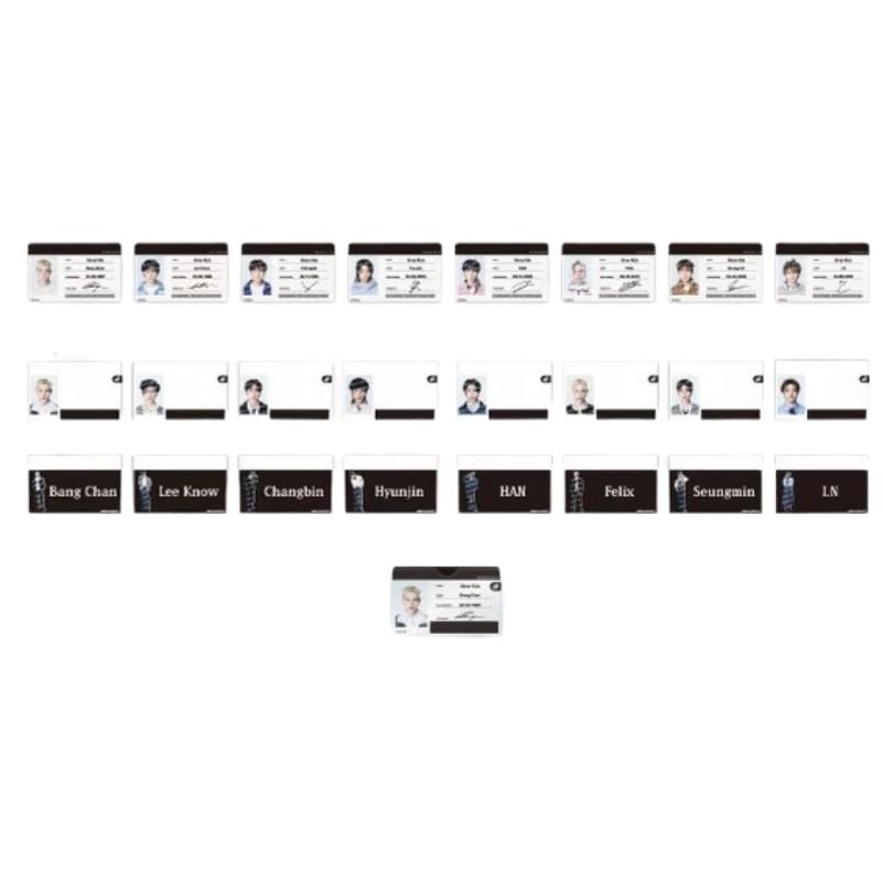 Profile card set – Stray Kids World Tour Run It Japan Merch