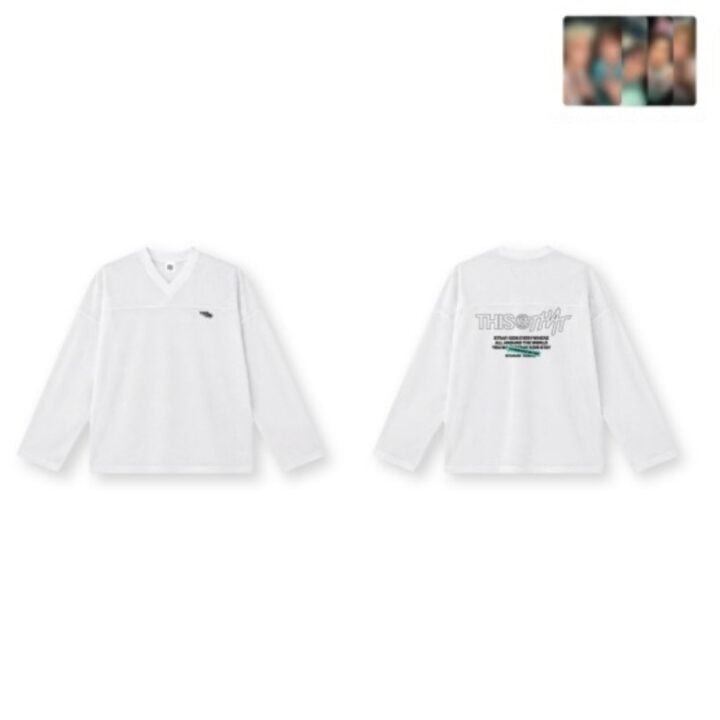[PREORDER] Mesh Long Sleeve and Photocard 4EA Set – Stray Kids This & That Pop Up