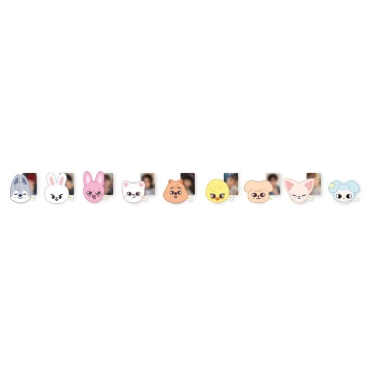 [PREORDER] Plush Magnetic Holder and Photocard Set – Stray Kids This & That Pop Up