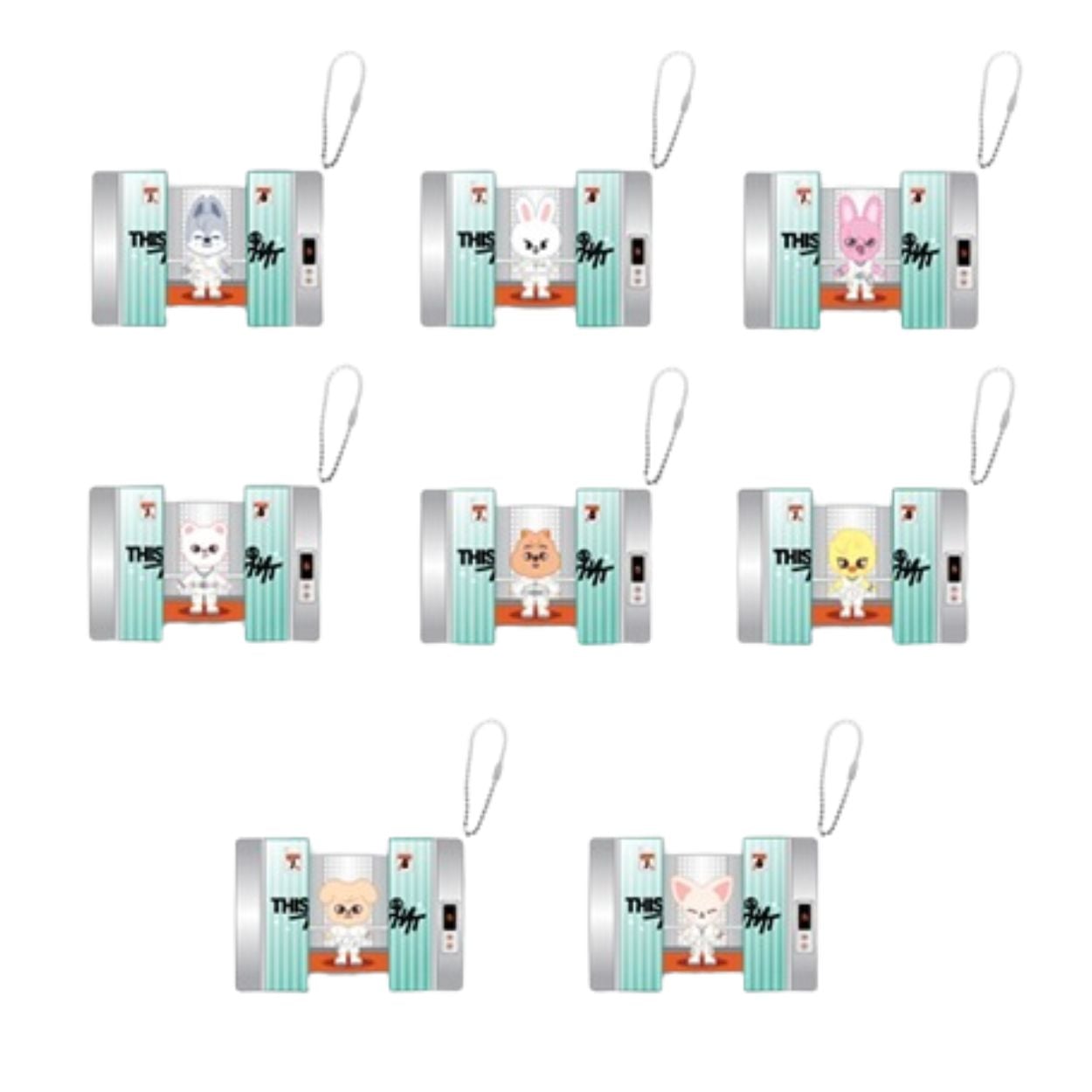 [PREORDER] SKZOO Capsule Acrylic Keyring – Stray Kids This & That Pop Up