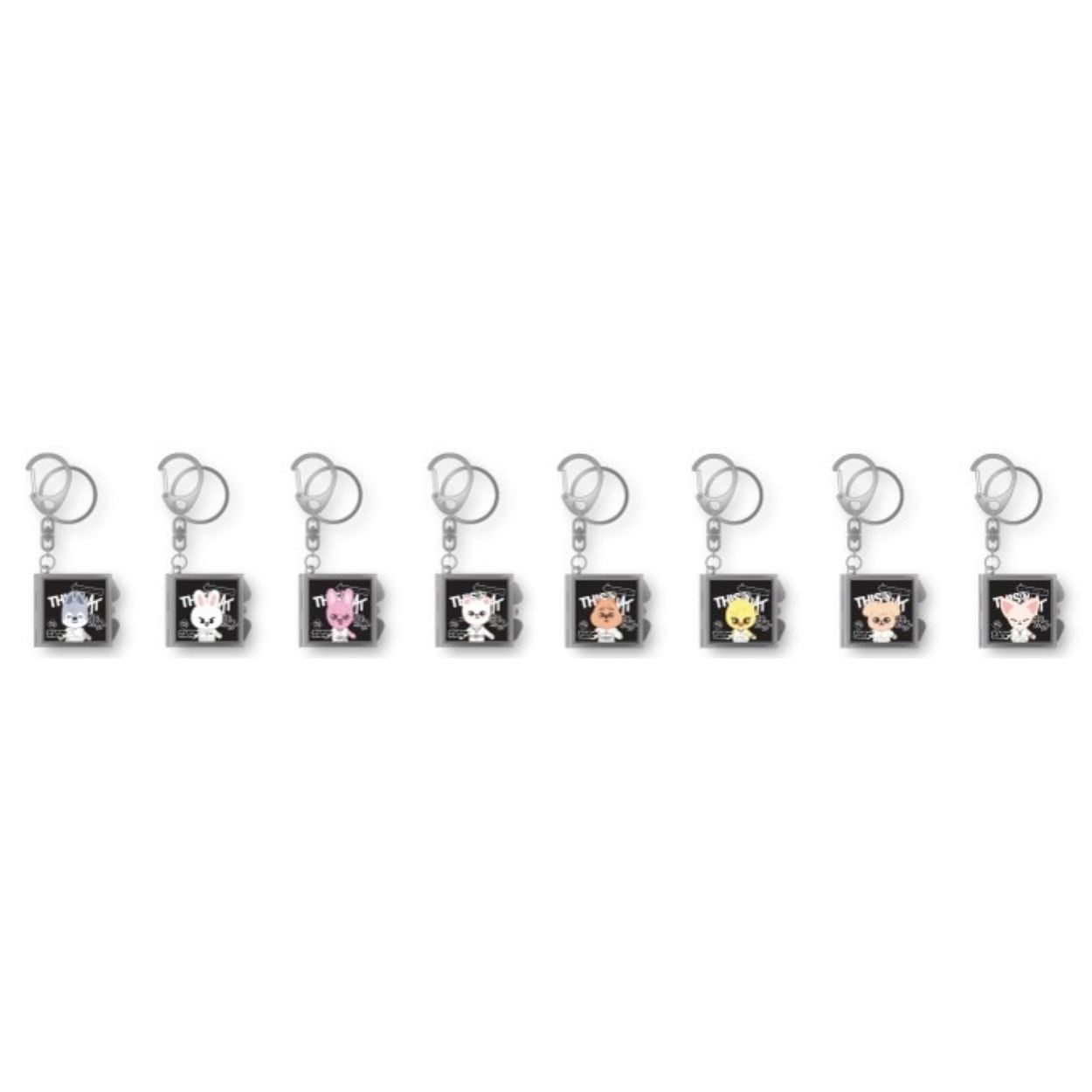 [PREORDER] SKZOO Mirror Keyring – Stray Kids This & That Pop Up