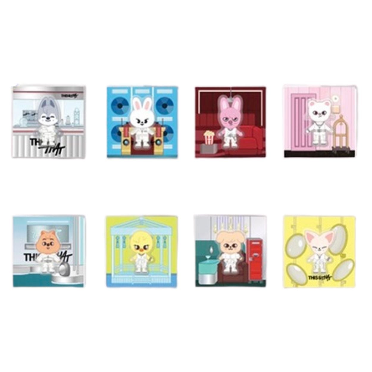 [PREORDER] SKZOO Spinning Magnet – Stray Kids This & That Pop Up