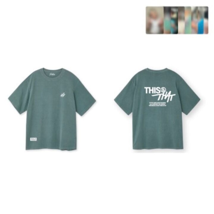 [PREORDER] T-Shirt and Photocard 8EA Set – Stray Kids This & That Pop Up