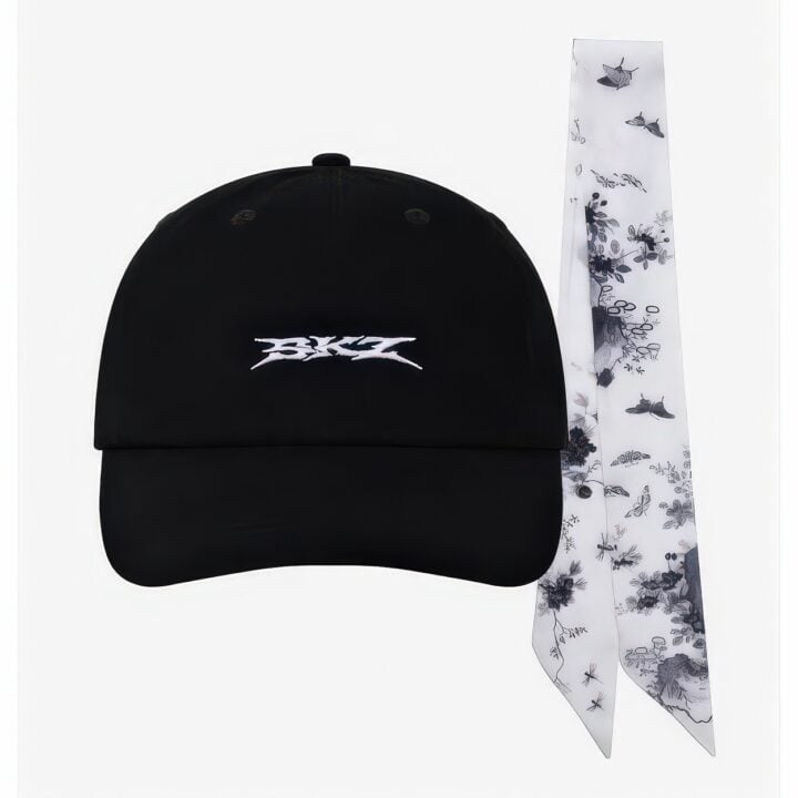 [PREORDER] Bandana Ball Cap - Stray Kids World Tour Run It Seoul Merch
