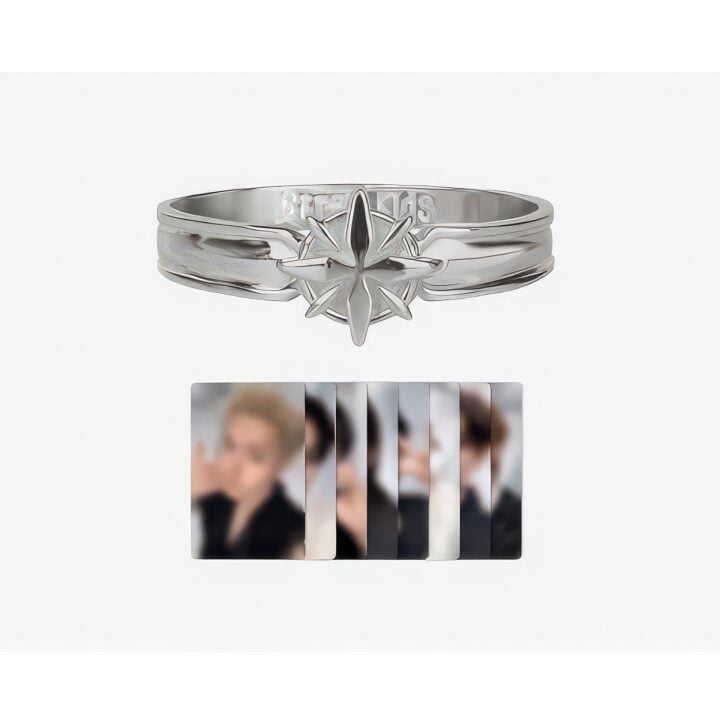 [PREORDER] Ring and Photocard Set - Stray Kids World Tour Run It Seoul Merch
