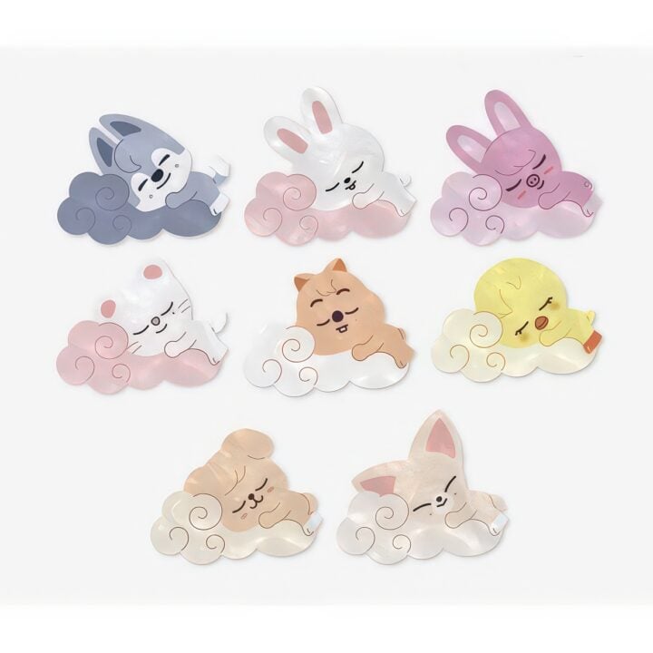 [PREORDER] SKZOO Hair Clip - Stray Kids World Tour Run It Seoul Merch