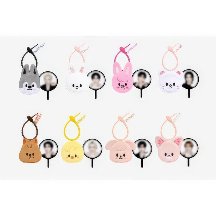 [PREORDER] SKZOO Plush Mini Picket Keyring - Stray Kids World Tour Run It Seoul Merch