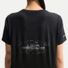 BTS x Nike black T-shirt official back graphic close-up