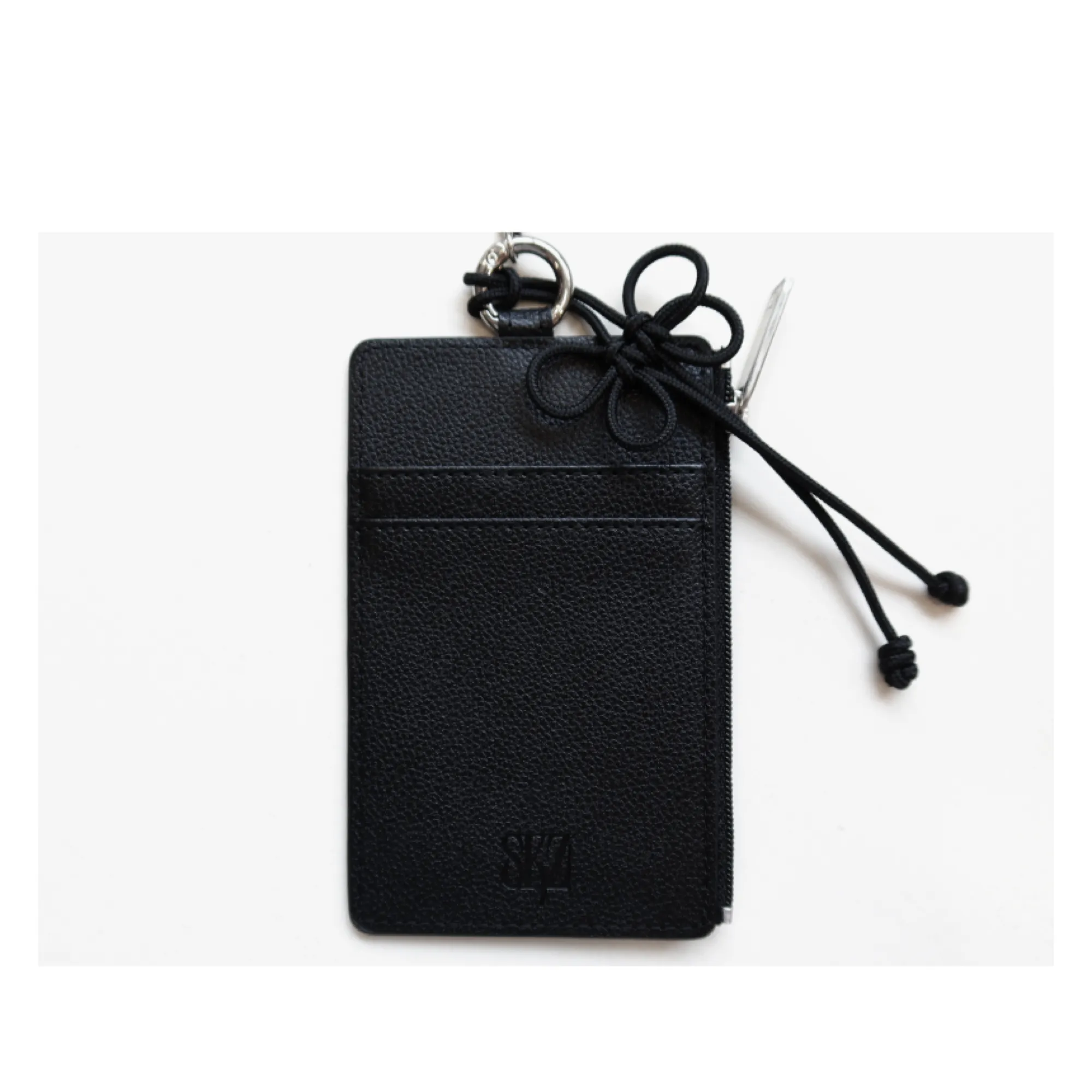 Official back detail view of the Stray Kids RUN IT Seoul Card Holder Keyring.