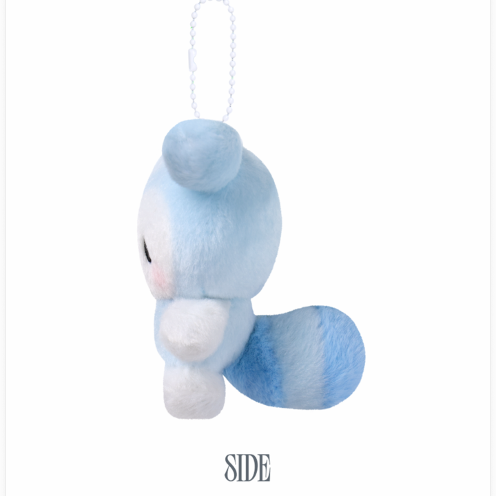 TASY Plush Baby official side view from Stray Kids World Tour RUN IT Seoul merchandise