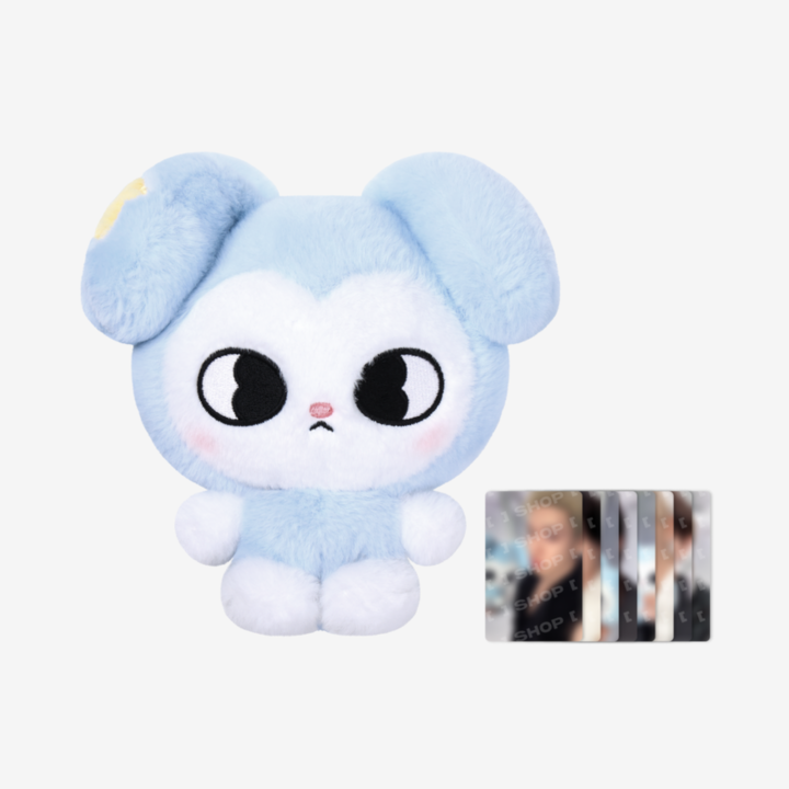 TASY Plush Original Ver. with eight photocards from Stray Kids World Tour RUN IT Seoul official merch