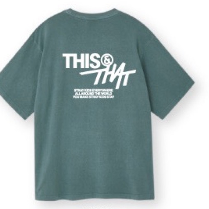 Stray Kids This & That Pop Up official T-Shirt back detail