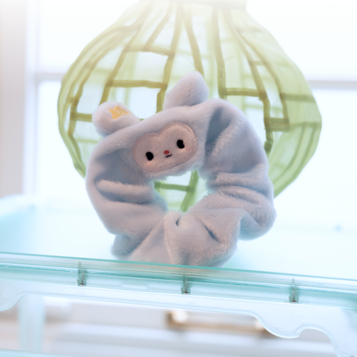Stray Kids TASY Scrunchie RUN IT official lifestyle product view