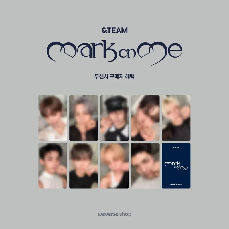 &TEAM Mark on Me — WVS·KKT / WVS·MUSINSA POB – image 2