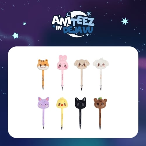 [PREORDER] ATEEZ Plush Ball Pen – ANITEEZ in Dejavu Pop Up
