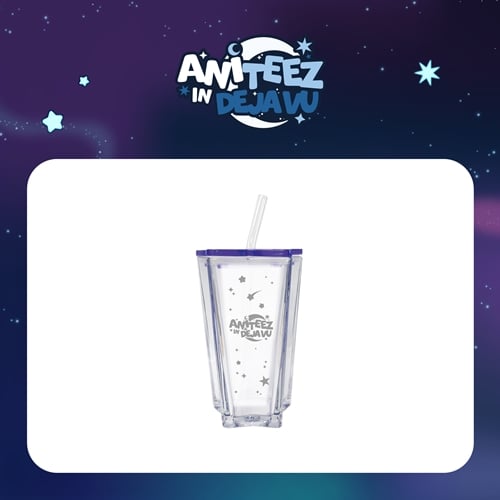 [PREORDER] ATEEZ Starlight Glass Tumbler – ANITEEZ in Dejavu Pop Up