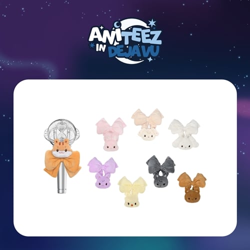 [PREORDER] ATEEZ Tiny Light Stick Scrunchie – ANITEEZ in Dejavu Pop Up