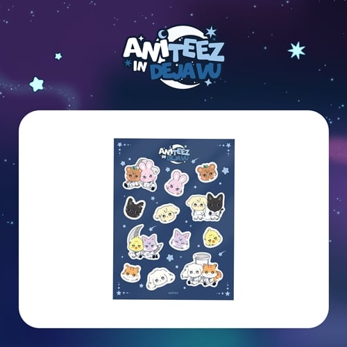 [PREORDER] ATEEZ Water 3D Sticker – ANITEEZ in Dejavu Pop Up