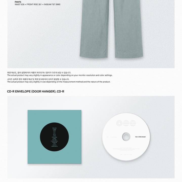 BTS ARIRANG Calvin Klein Sleepwear product details 3