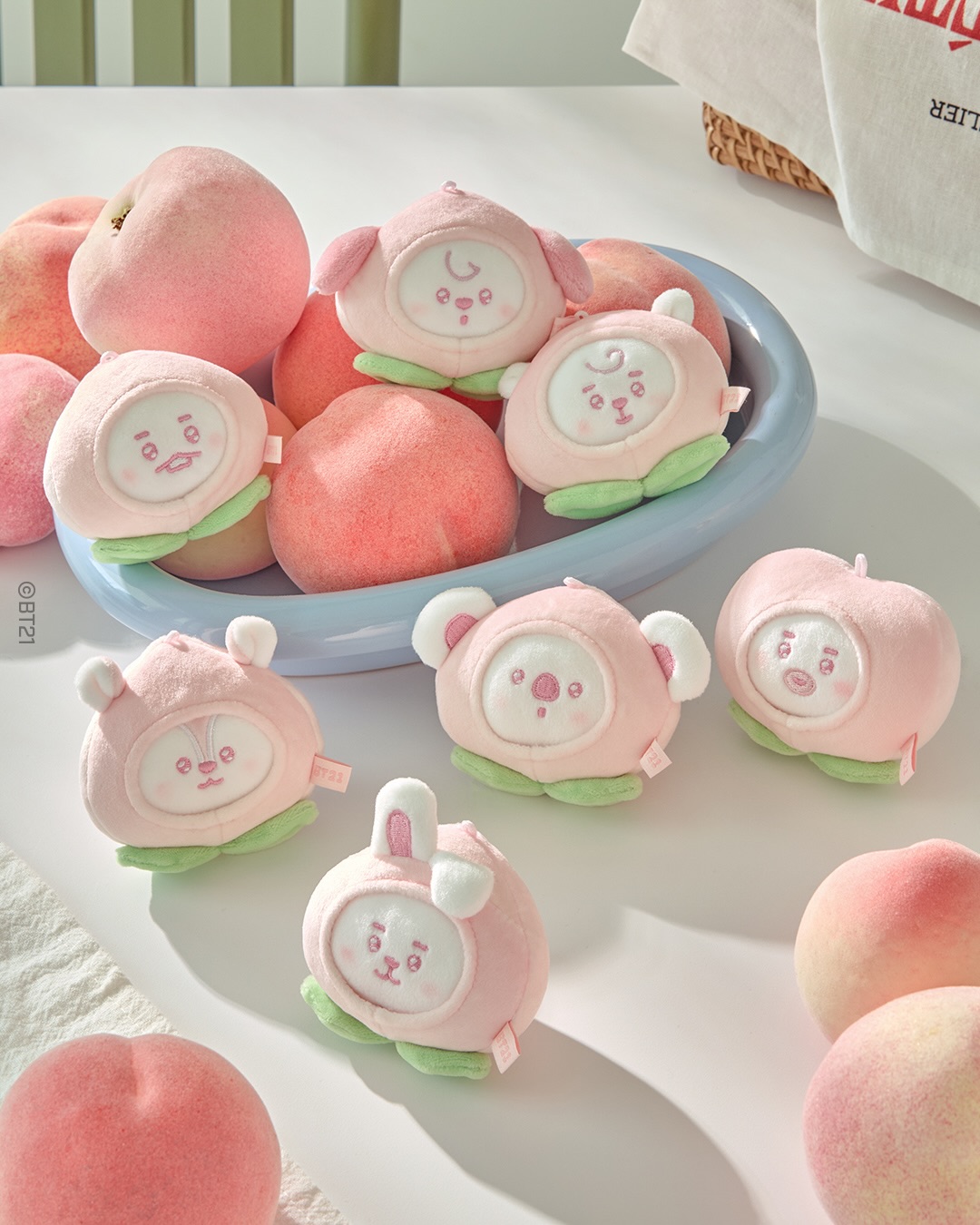 [PREORDER] BTS BT21 Peach Holic – Stress Ball