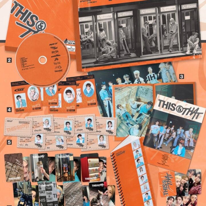 Alternative view of [PREORDER] Stray Kids THIS & THAT Mini Album (THIS or THAT VER.) + After Party POB