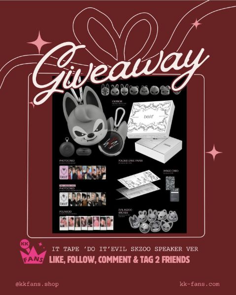 Stray Kids Evil SKZOO Speaker Giveaway — Winner Announced