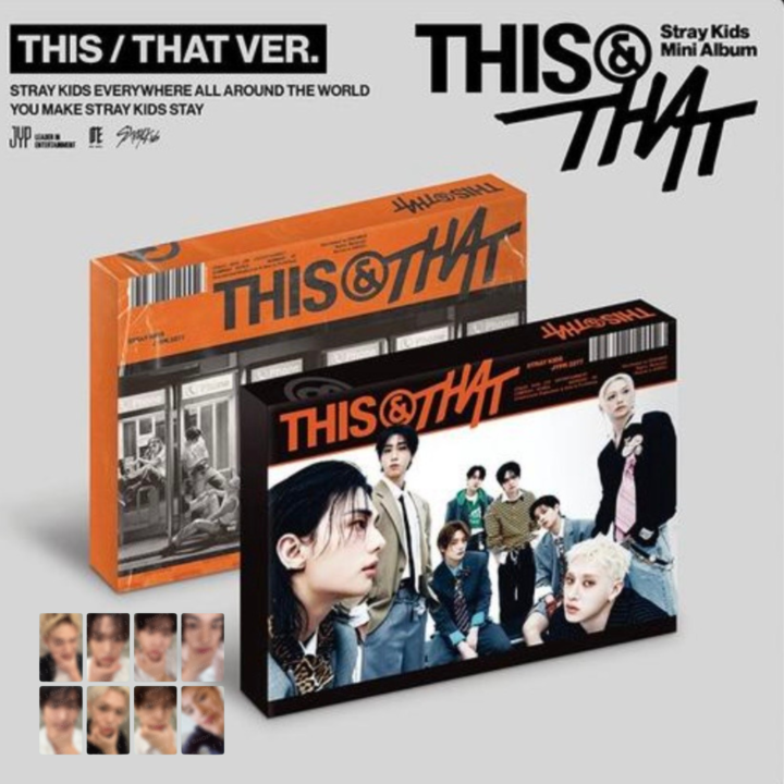 [PREORDER] Stray Kids THIS & THAT Mini Album (THIS or THAT VER.) + After Party POB
